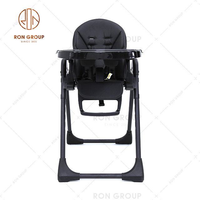 Hot sale Customized logo Durable Plastic Baby Dining Chair With High Leg