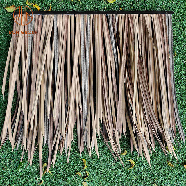 Artificial Plastic Synthetic Thatch Artificial Palm Leaves Synthetic Thatch Roof