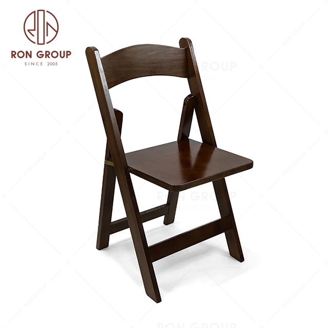 RNFH4-16 Wedding Furniture Wooden Folding Chair