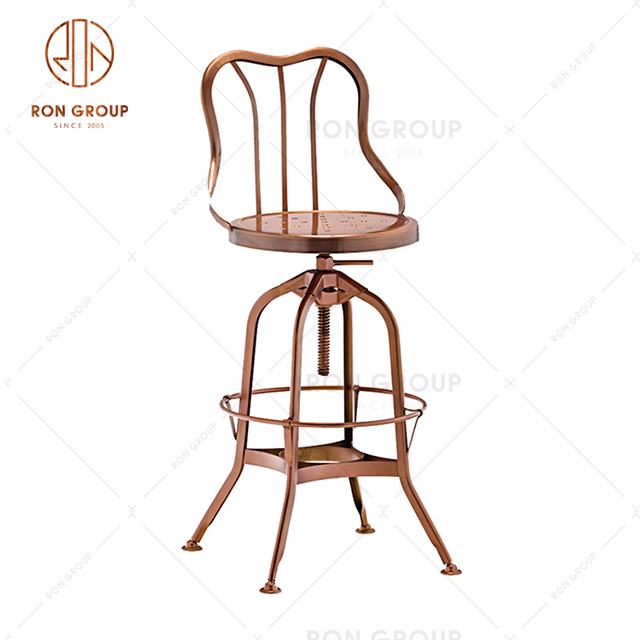 GA404BC-65ST Cheap Price Factory Wholesale Colorful Metal Dining Chair For Restaurant Hotel Cafeteria