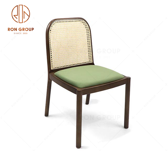 RNFC257-2 Rattan Wooden Dining Chair