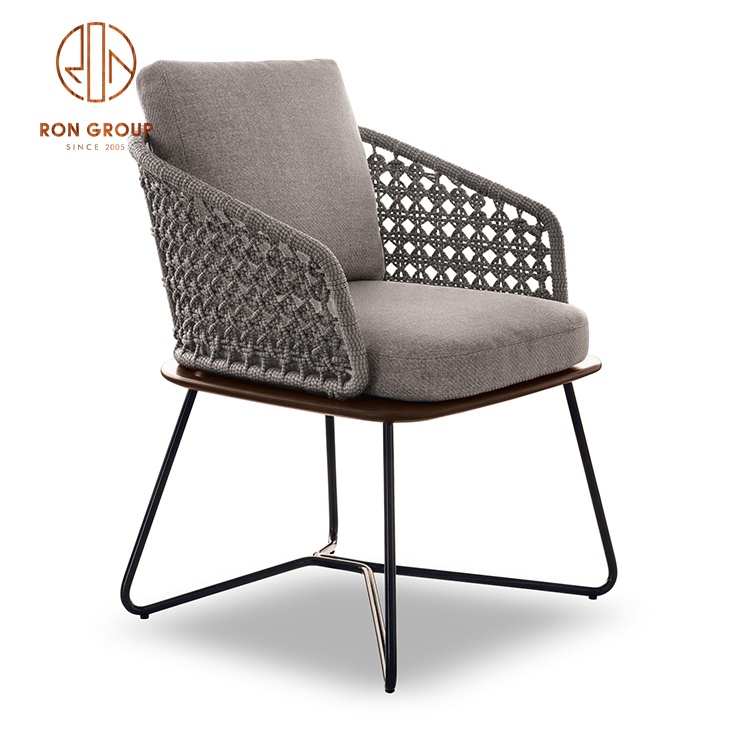 Nordic balcony lounge chair modern outdoor chairs set leisure single sofa chair