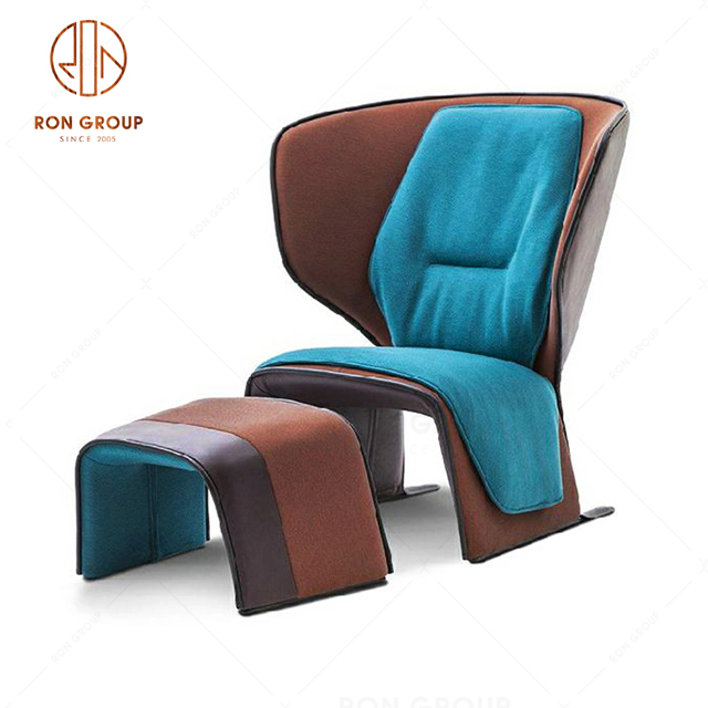 Nordic Design Customized Classic Model Room Hotel Leisure Chair Hotel Reception Lounge Chair