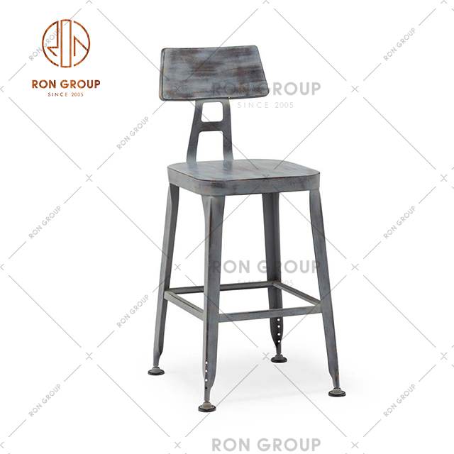 Popular Classic Style Bar Furniture Metal Bar Chair Outdoor Wedding Chair