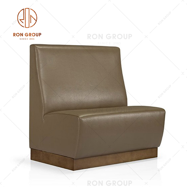 2022 New Product High Quality Customized Colorful Booth Sofa For Restaurant