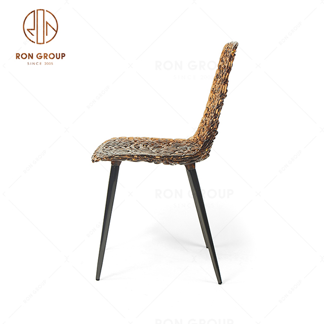 RNF09-2 Brown Color Arcylic Crystal Fit Chair