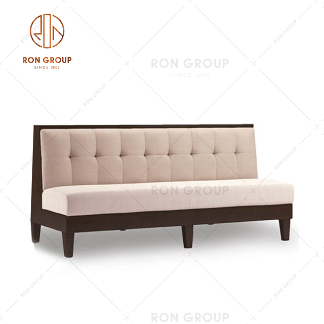 Popular Customized Sofa Seating Booth Sofa With Fabric/leather Cover For Resturant & Coffee Shop