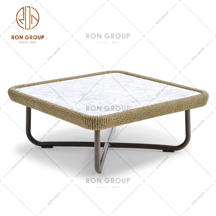 China Manufacture Supply Outdoor Table Hotel Garden Table Patio Coffee Table