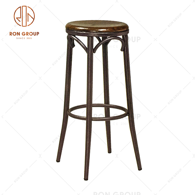 Wholesale Factory Cheap Price Retro Italian Furniture Metal Chair For Bar &Restaurant