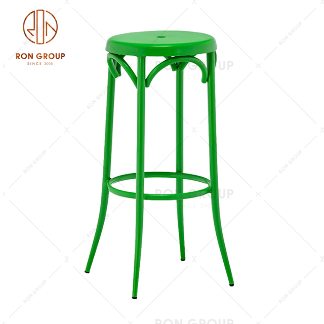 Commercail Factory Wholesale Leisure  Metal Bar Stool Chair For Bar Restaurant&Bistro