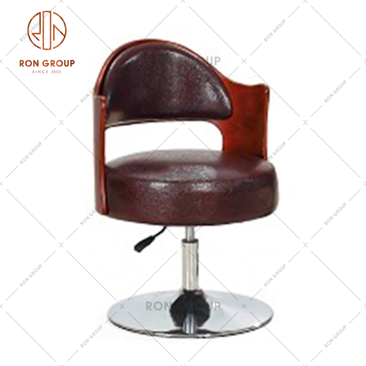Hot Sale Banquet Furniture PU Leather Bar Chair For Restaurant