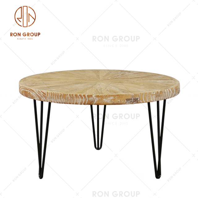 Commericial wholesale furniture with high quality wooden top  for restaurant ,hotel,cafe