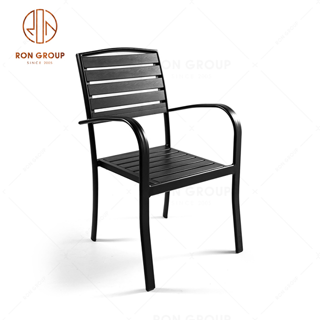 High Quality Outdoor Leisure Chair Metal Armchair Restaurant Dining Chair