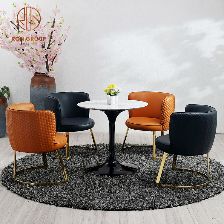 Modern Style Lint Leisure Dining Chair for Hotel Restaurant and Coffee Shop