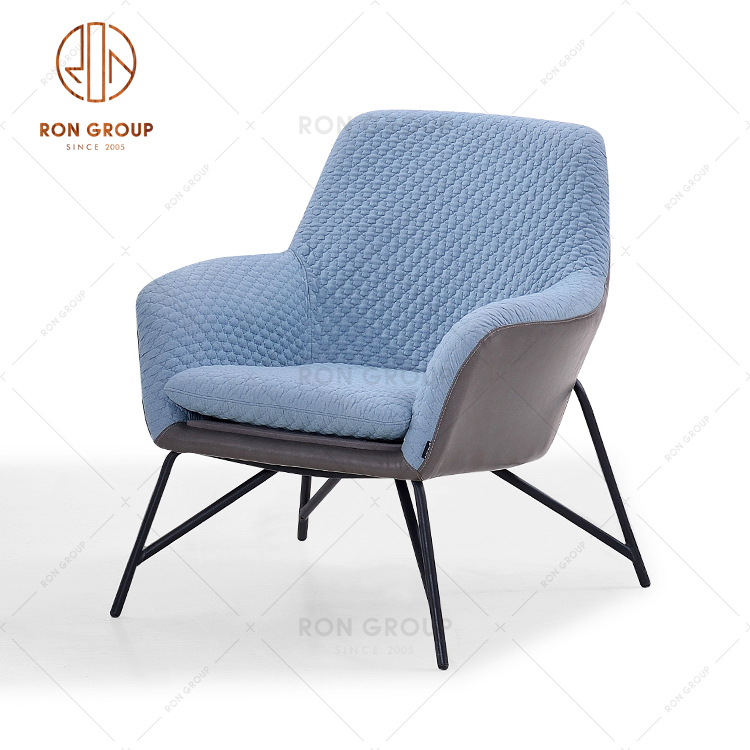 Environmental Restaurant Living Room & Coffee Shop Facbric Leisure Chair
