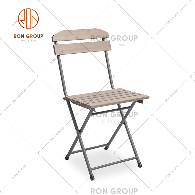 Factory Outlet Outdoor Camping Chair Folding Chair Restaurant Dining Chair