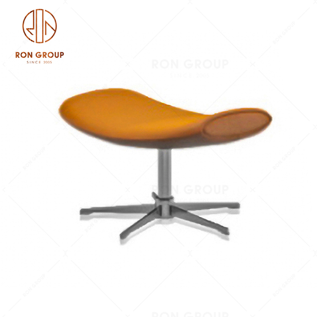 High Quality PU Leather Foot Resting Lounge Stool For Leisure Chair