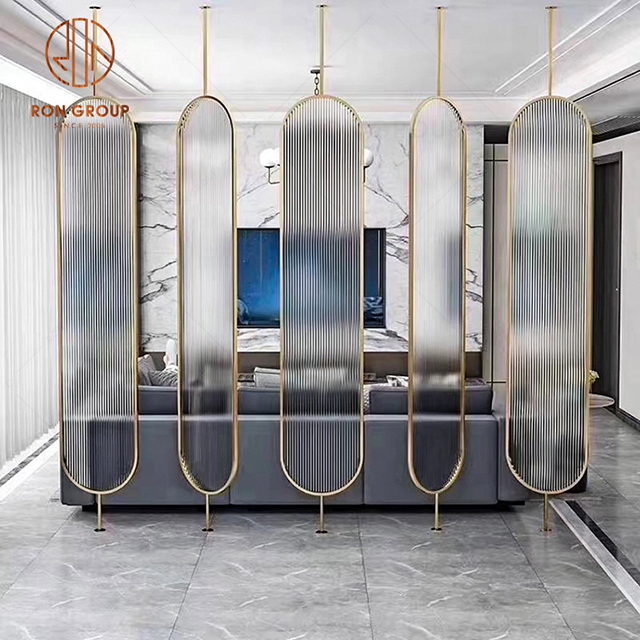 Hotel Screen Room Divider stainless steel Decorative Metal Room Dividers Living Room Decoration