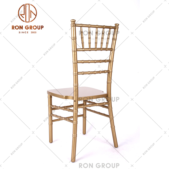 Fancy Stacking Hotel Wedding Party wooden banquet chair 