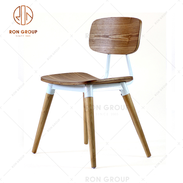 Factory Wholesale Outlet Solid Wood Chair For Restaurant Bistro Outdoor 