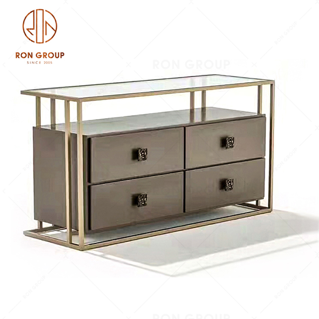 Rectangle Modern Wooden Console Cabinet