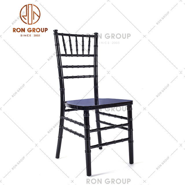 Wholesale good quality modern design different color event wedding rental stackable bistro wood cross back chair