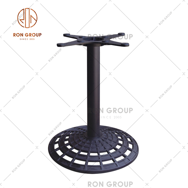 Factory Wholesale Buffet Black Table Base Metal For Restaurant & Bar Fittings