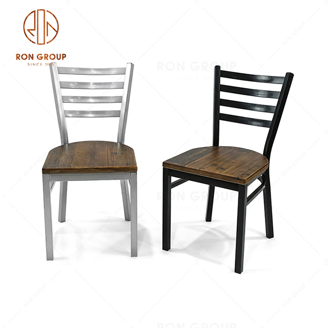 Wholesale Good Quality Hot Selling Elm Wood Restaurant Hotel Bar Cafe Dining Chair