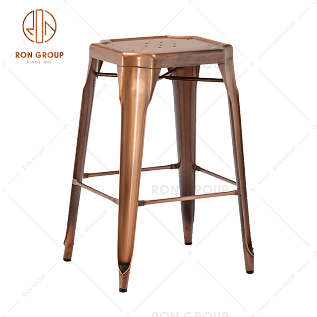Factory Outlet Wholesale Furniture With Metal Frame For Hotel Restaurant Bistro Cafe 
