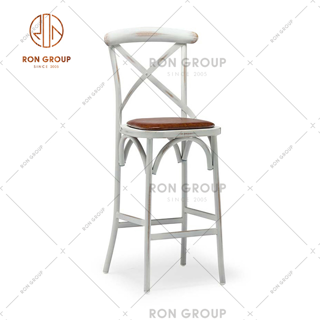 On Sale Coffee Chop Chair Buffet Dining Chair Hotel Metal Bar Chair