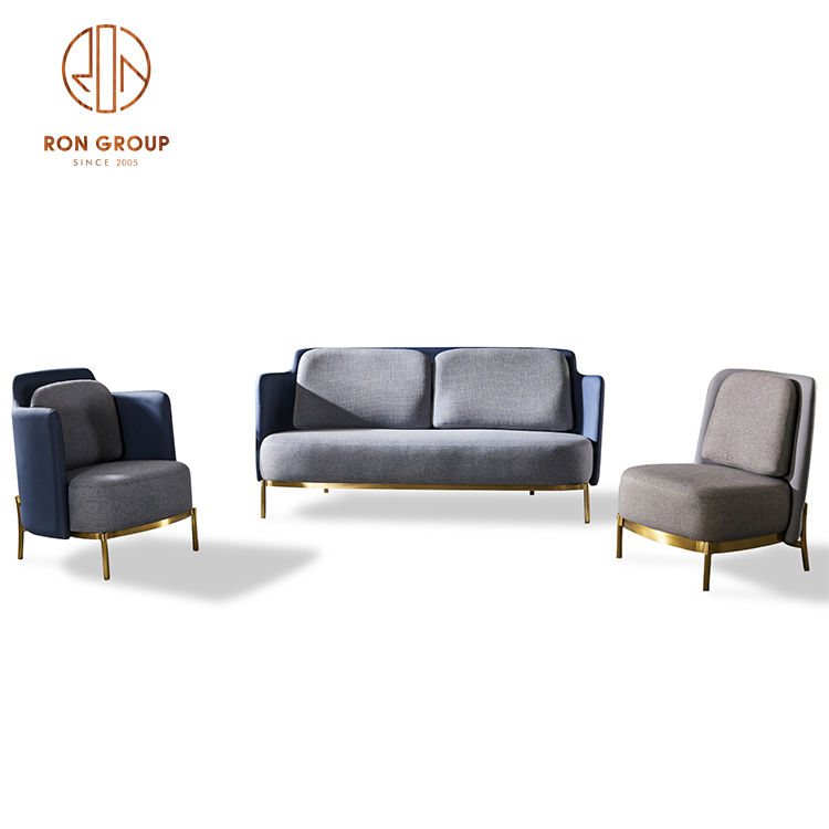 Chinese High Qaulity Cloth Style Sofa Sets for Restaurant and Hotel