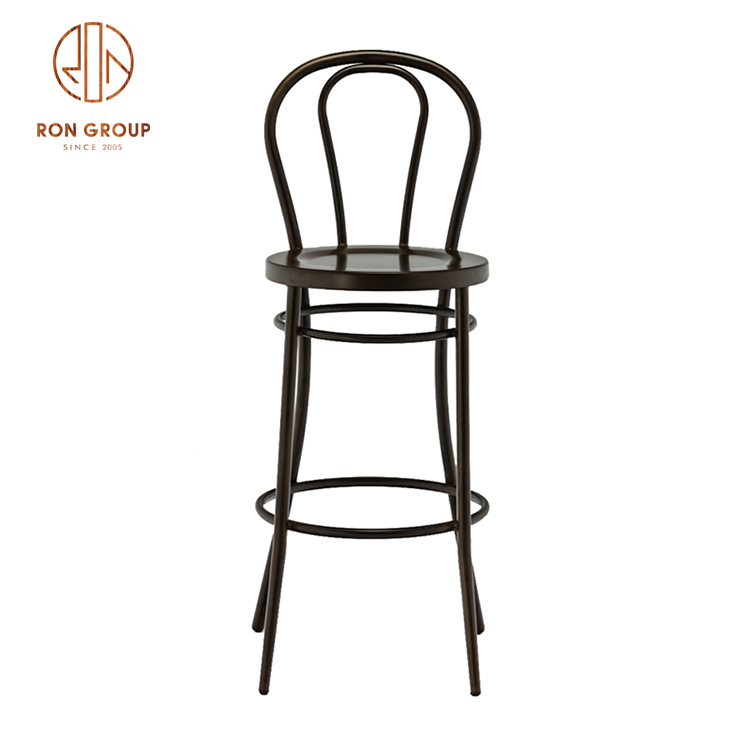 China Factory Sale Steel High Restaurant Hotel and Bar Chair