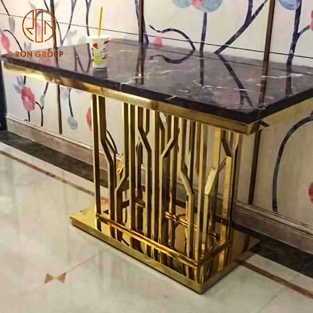 New Art Decor Stainless Steel Console Table