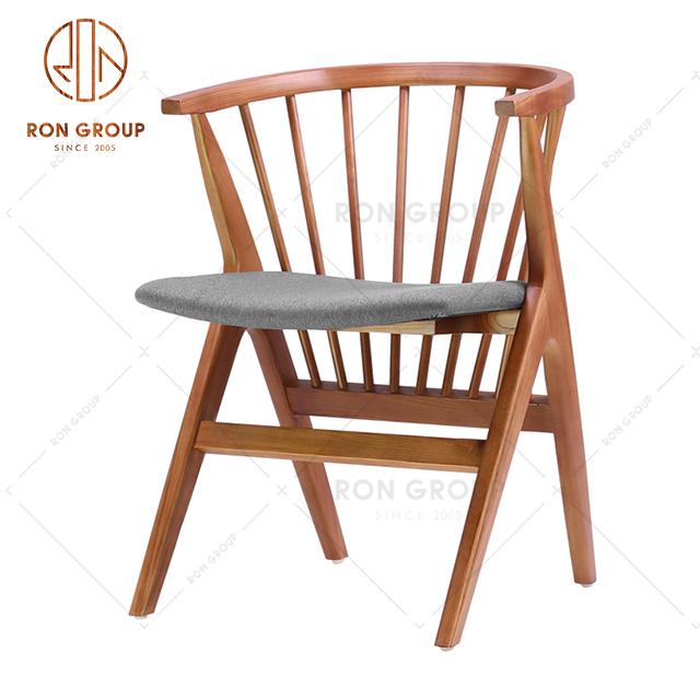 RNFC1-380 High Quality Hot Selling Nordic Style Restaurant Hotel Cafe Banquet Dining Chair Table