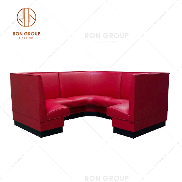 High Quality Customized U-shape Booth Sofa Booth For Restaurant & Coffee Shop