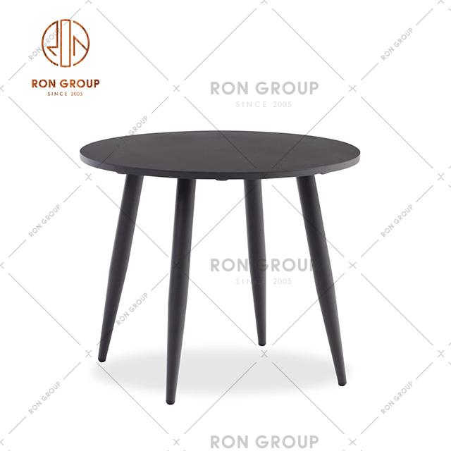 Hot Sale Outdoor Round Table Coffee Shop Dining Table Garden Coffee Table