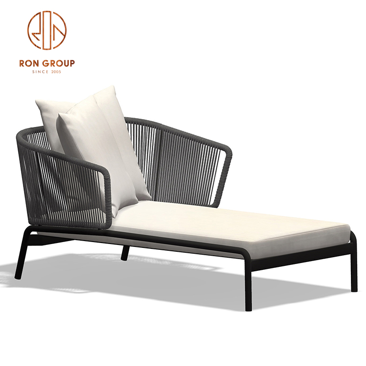Commercial restaurant  hotel outdoor furniture supplier rattan chair for cafe outdoor