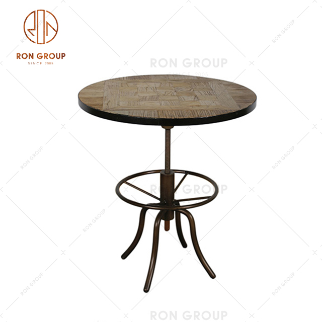 Commercial Wholesale High Quality Antique Coffee Table Wooden Coffee Table For Restaurant & Coffee Shop