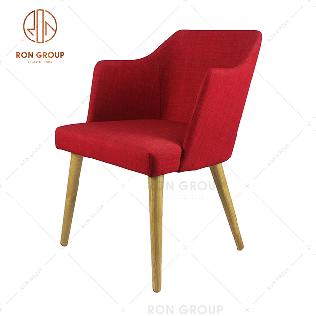 Commerical Italy Style High Quality Colorful Restaurant Dining Chair Hotel Wooden Chair 