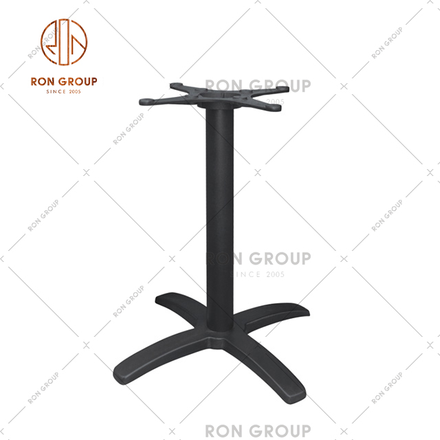 Good Quality Outdoor Table Leg Furniture Fitting Set Table Metal Base Pedestal