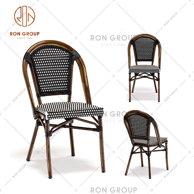High Quality Modern Design Outdoor Leisure Chair Rattan With Aluminum Chair For Garden