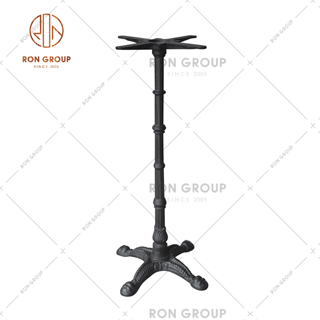 China Manufacture Supply Coffee Shop Table Leg Hotel Bar Table Metal Base