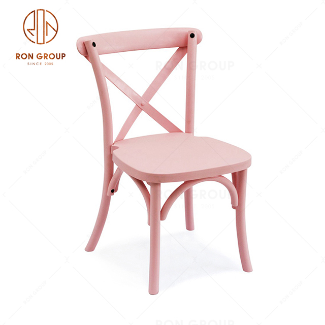 Hot Sale Kids Dining Chair With Resin Frame For Wedding & Cafe & Restaurant & Outdoor 