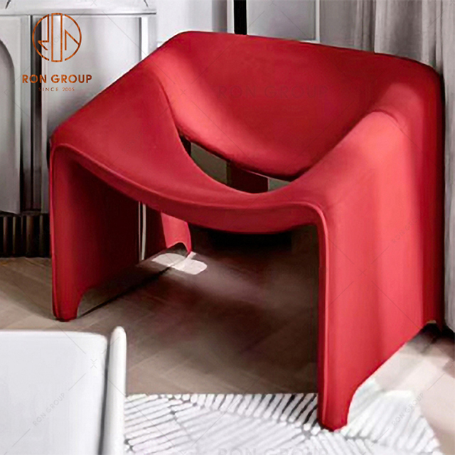 New Design High Quality Modern Living Room Chairs Single Sofa Chair Italian Design M-shaped Lounge Chair