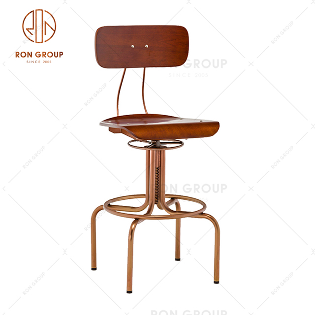 GA405C-65STW Factory Outlet High Quality Metal Chair Steel Frame Bar Chair For Hotel And Coffee Shop