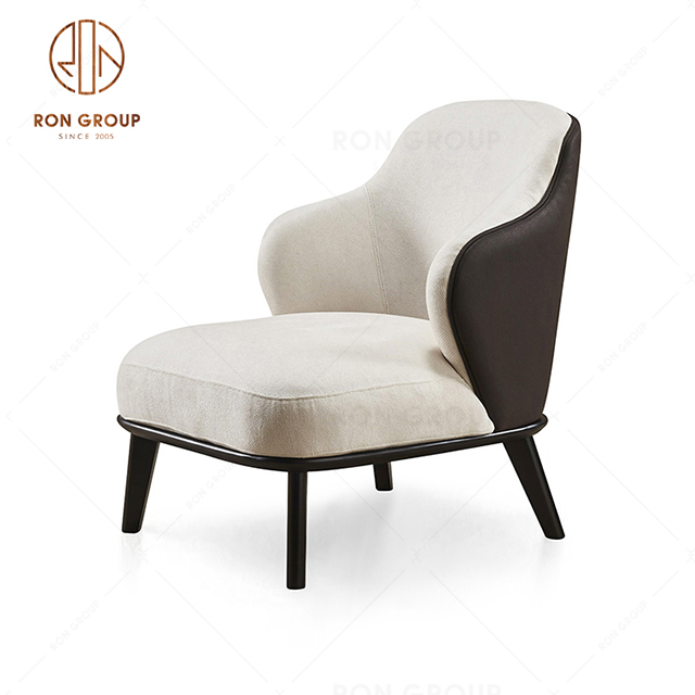 Factory Outlet Star Hotel Furniture PU Leather/Fabric Leisure Chair