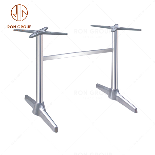 Wholesale Price Canteen Furniture Fitting Metal Dining Table Base For Buffet