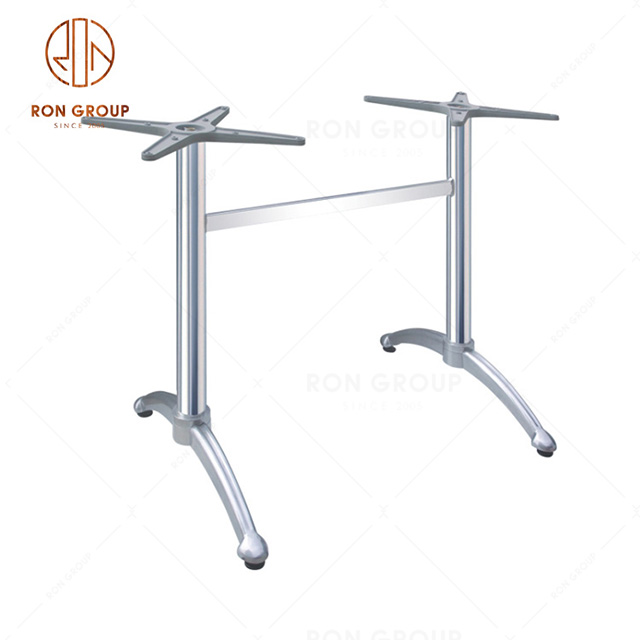Factory Outlet Canteen Furniture Set Coffee Table Metal Leg Bar Table Base