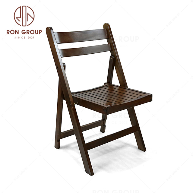RNFH4-18 Wedding Furniture Wood Folding Chair