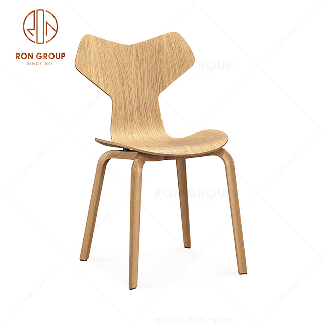 China Manufacture Supply Restaurant Dining Chair Coffee Shop Chair Wooden Chair